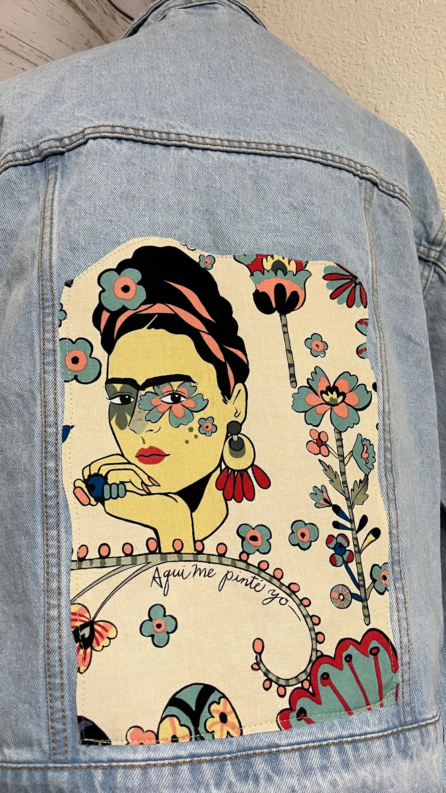 Frida Denim Jacket (beige)