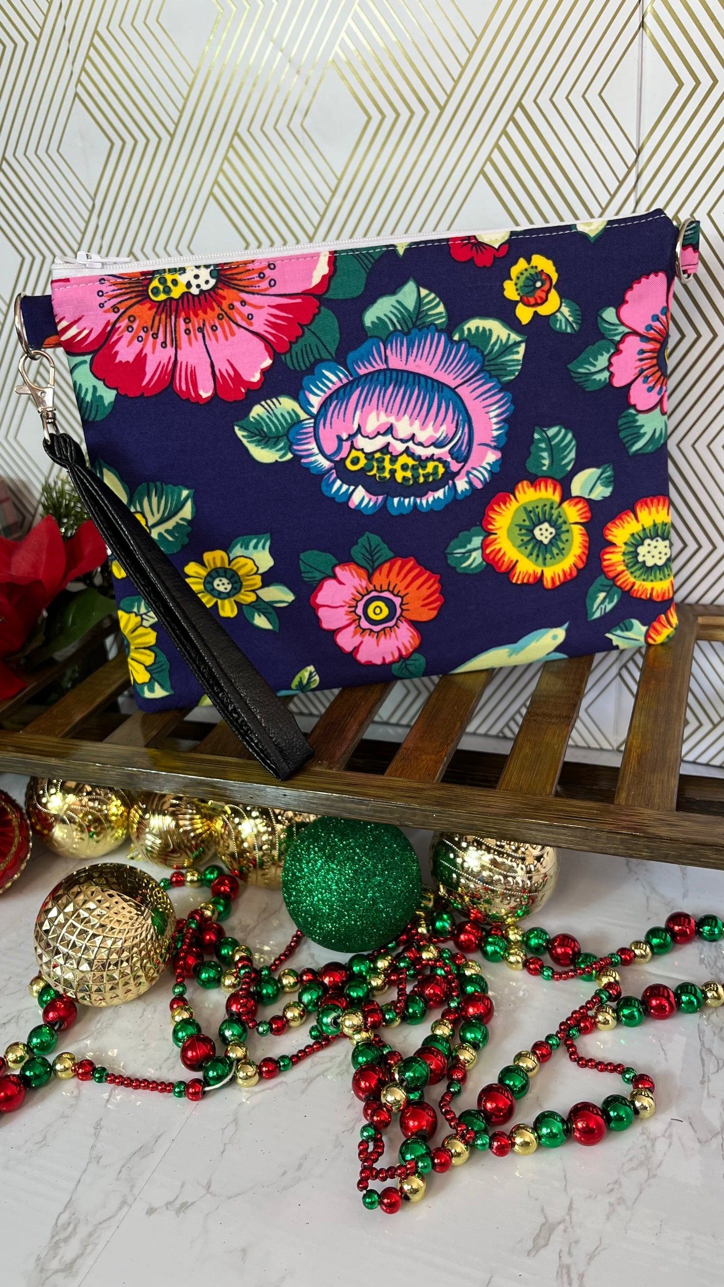Flowers Crossbody Bag