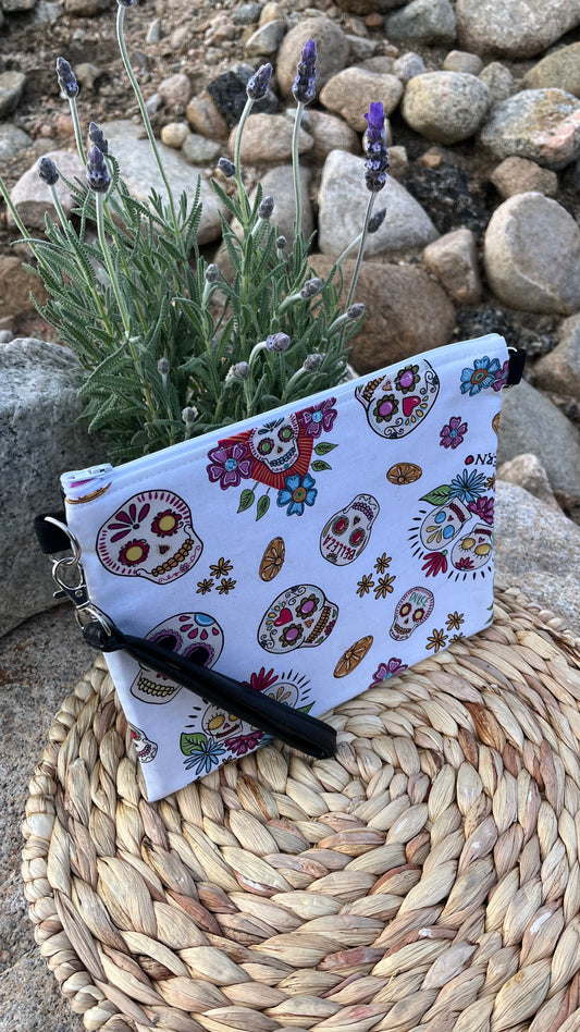 Calaveritas Zipper Bag
