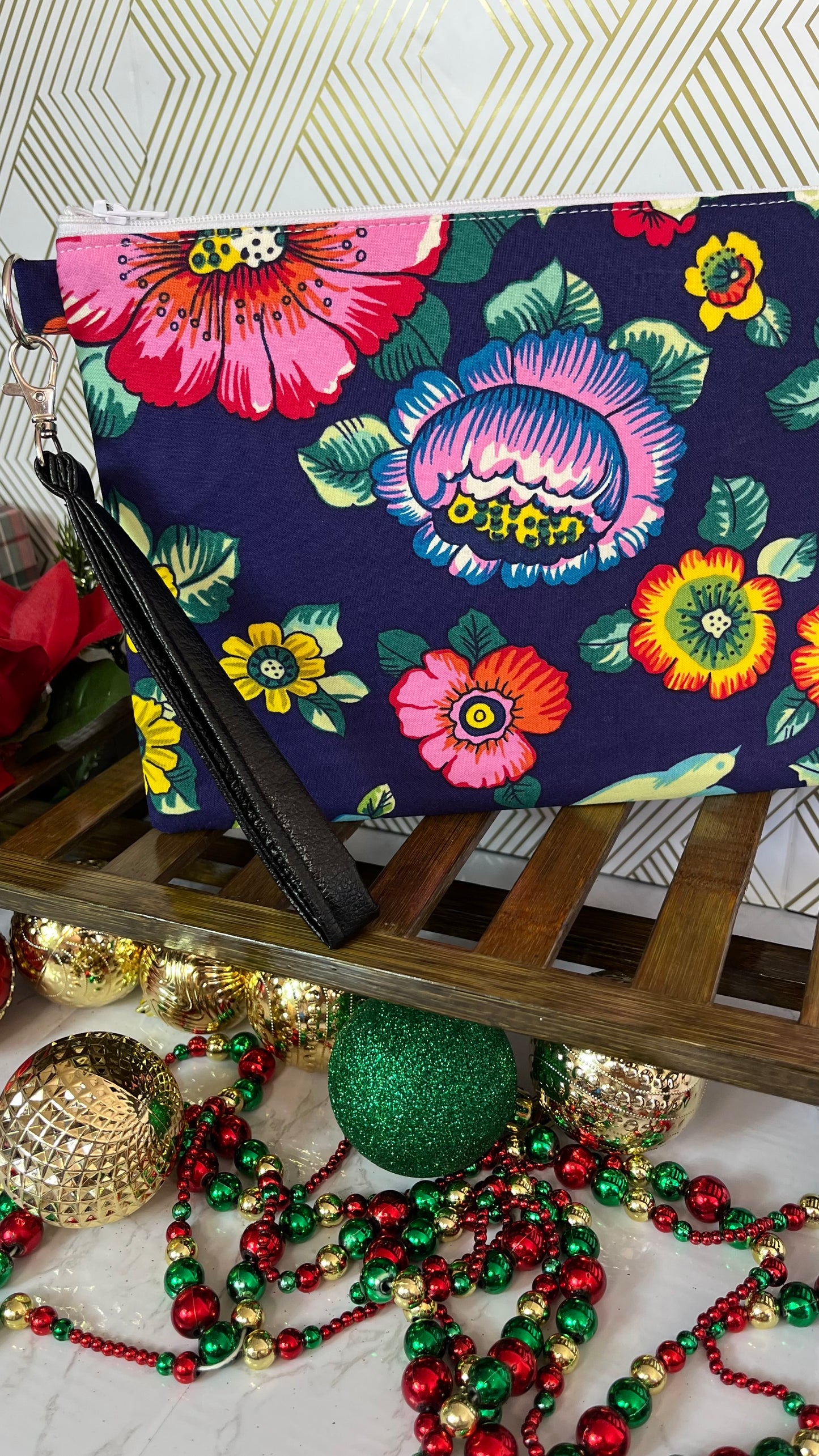 Flowers Crossbody Bag