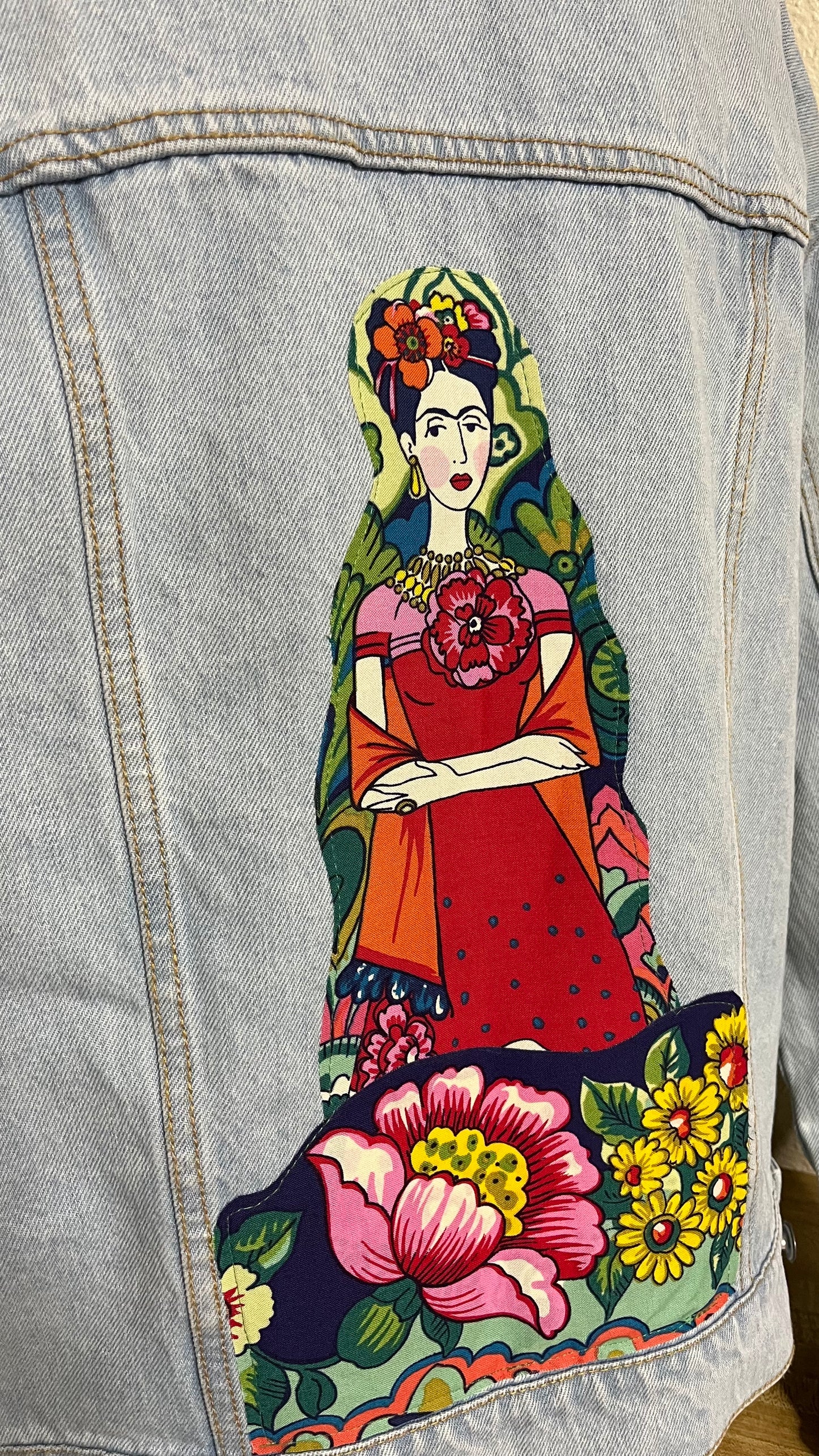Frida Denim Jacket (Pink)