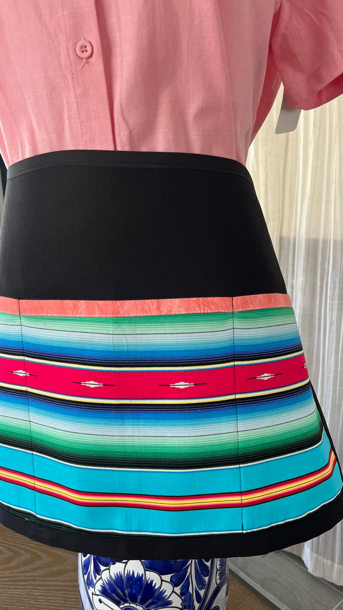 Sarape inspired Multipurpose Apron -