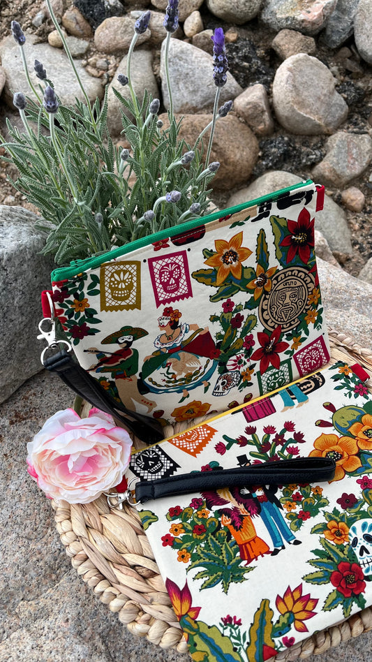 México Lindo (dancers) Zipper Bag