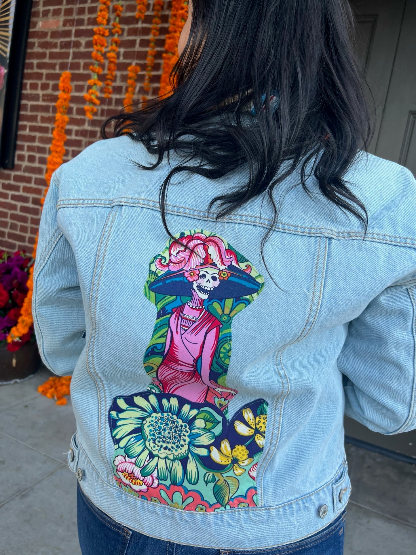 Catrina Denim Jacket (Pink)