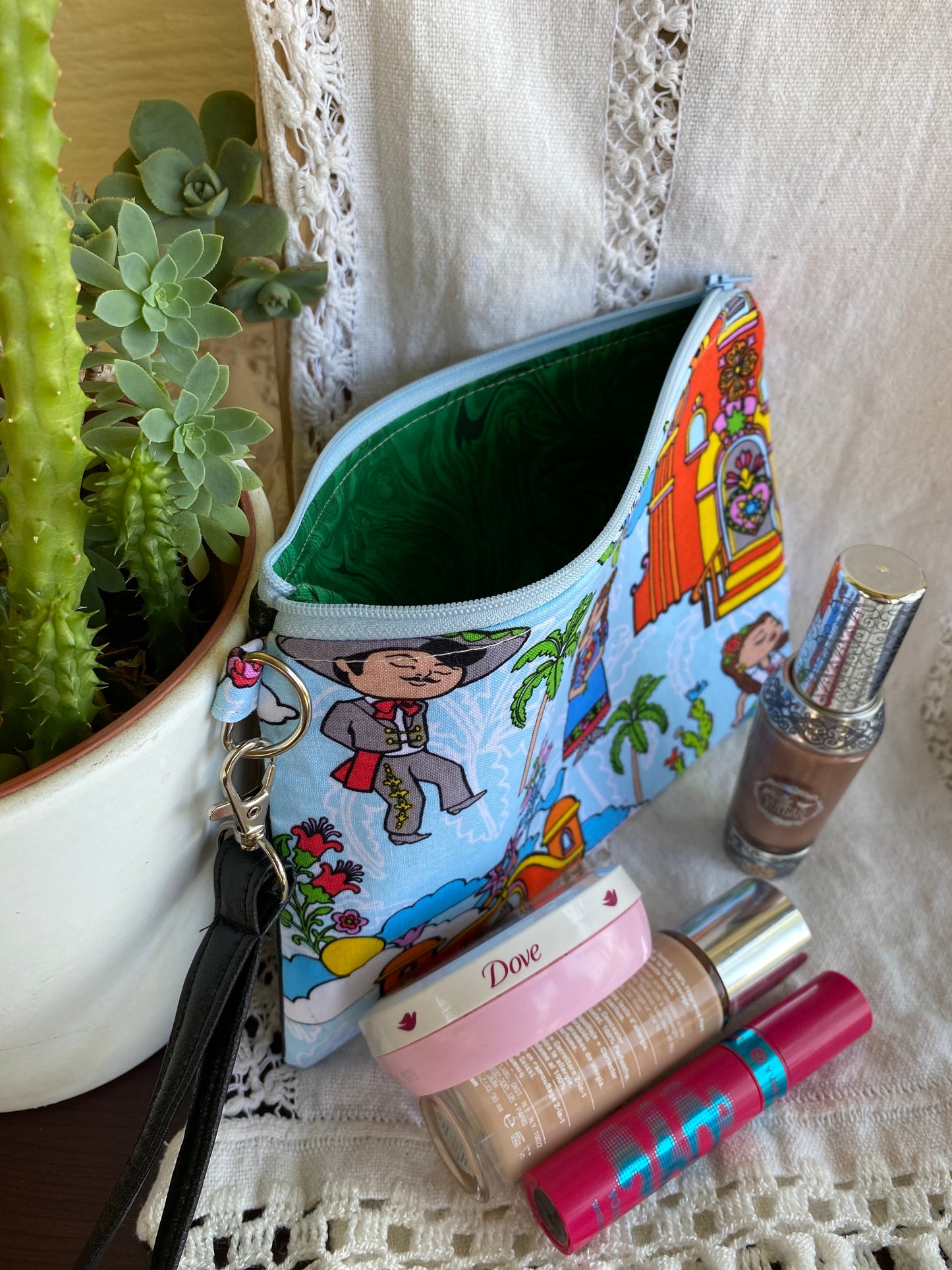 Folklorico Dancers (Pueblito) Zipper Bag
