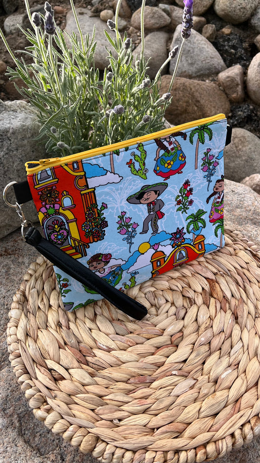 Folklorico Dancers (Pueblito) Zipper Bag