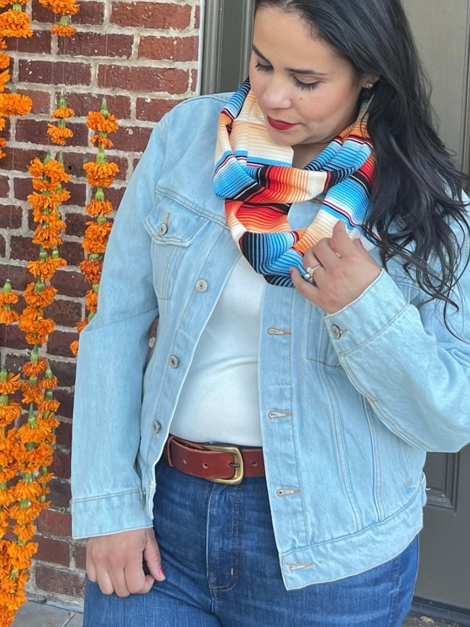 Frida Denim Jacket (Pink)