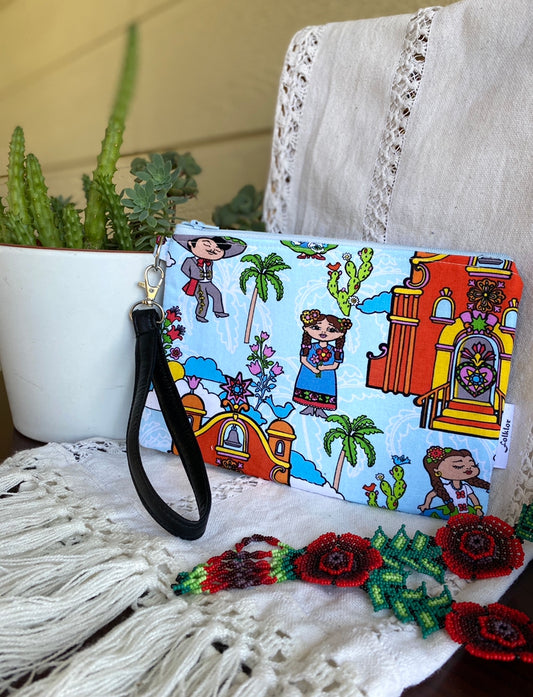 Folklorico Dancers (Pueblito) Zipper Bag