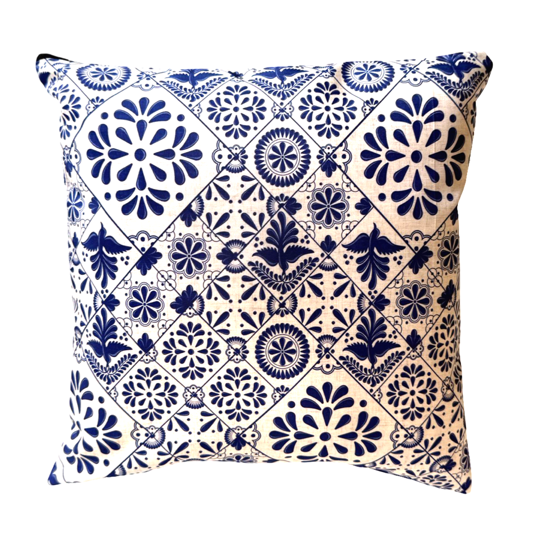 Azul Talavera Decorative Pillow