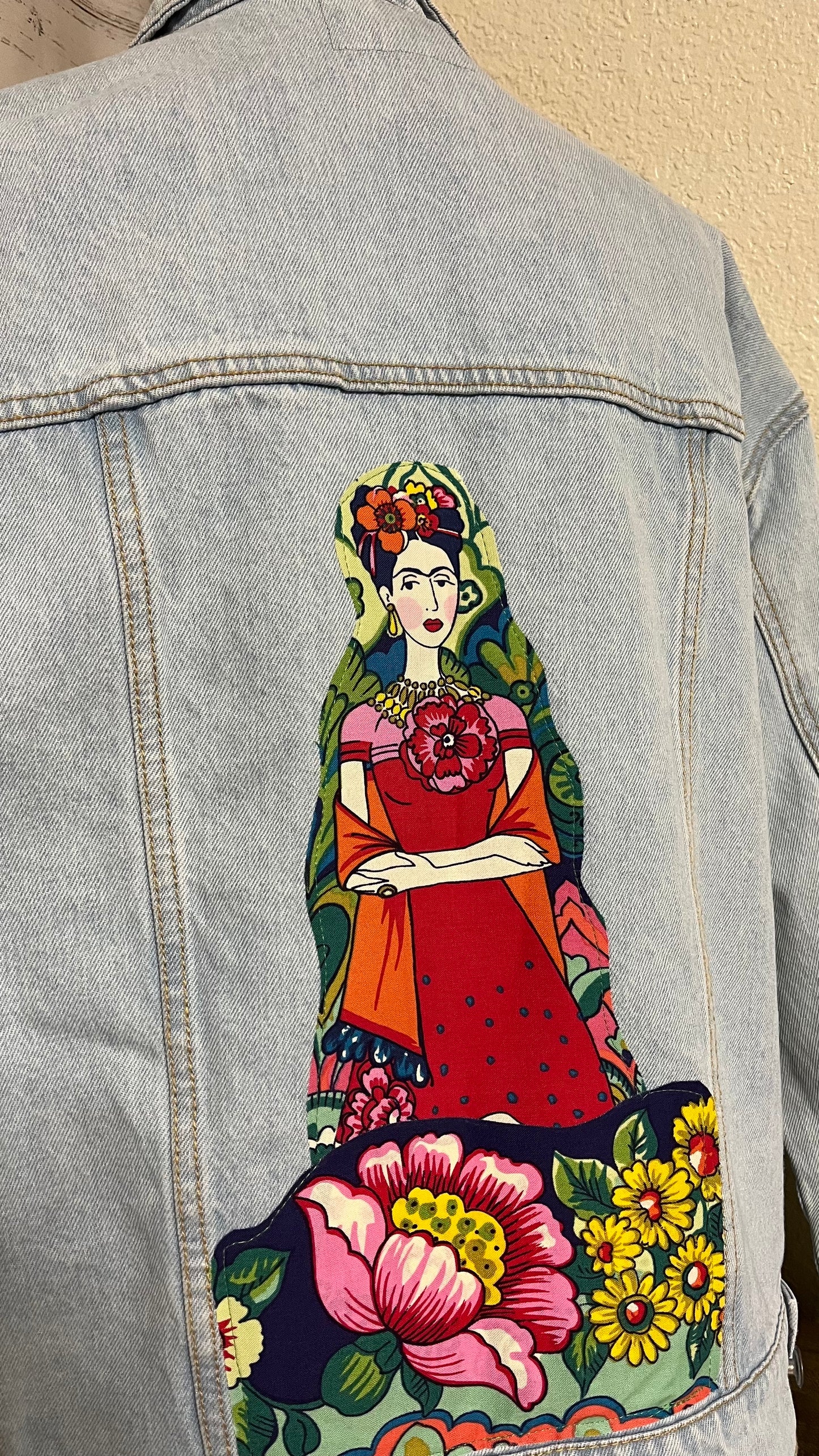 Frida Denim Jacket (Pink)