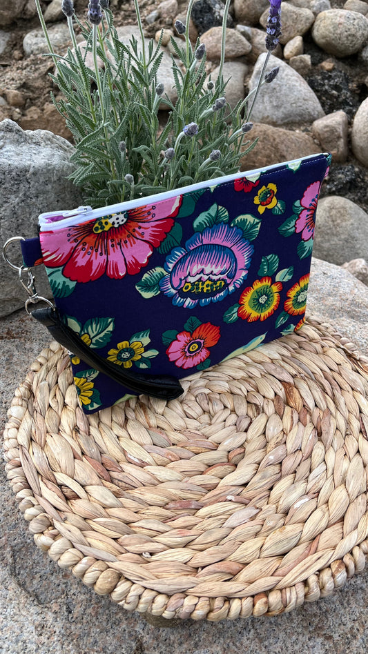 Flowers Zipper Bag