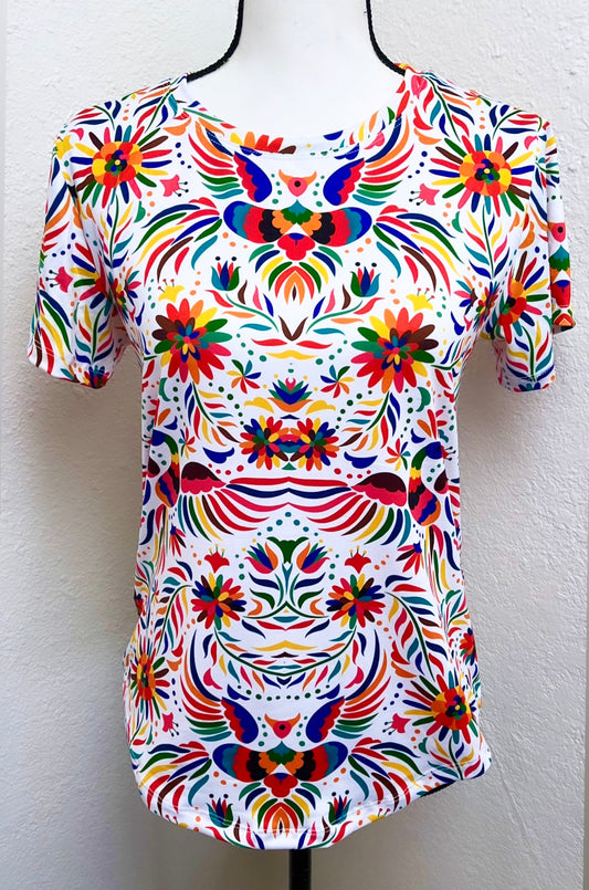 Otomi Printed T-Shirt (white)