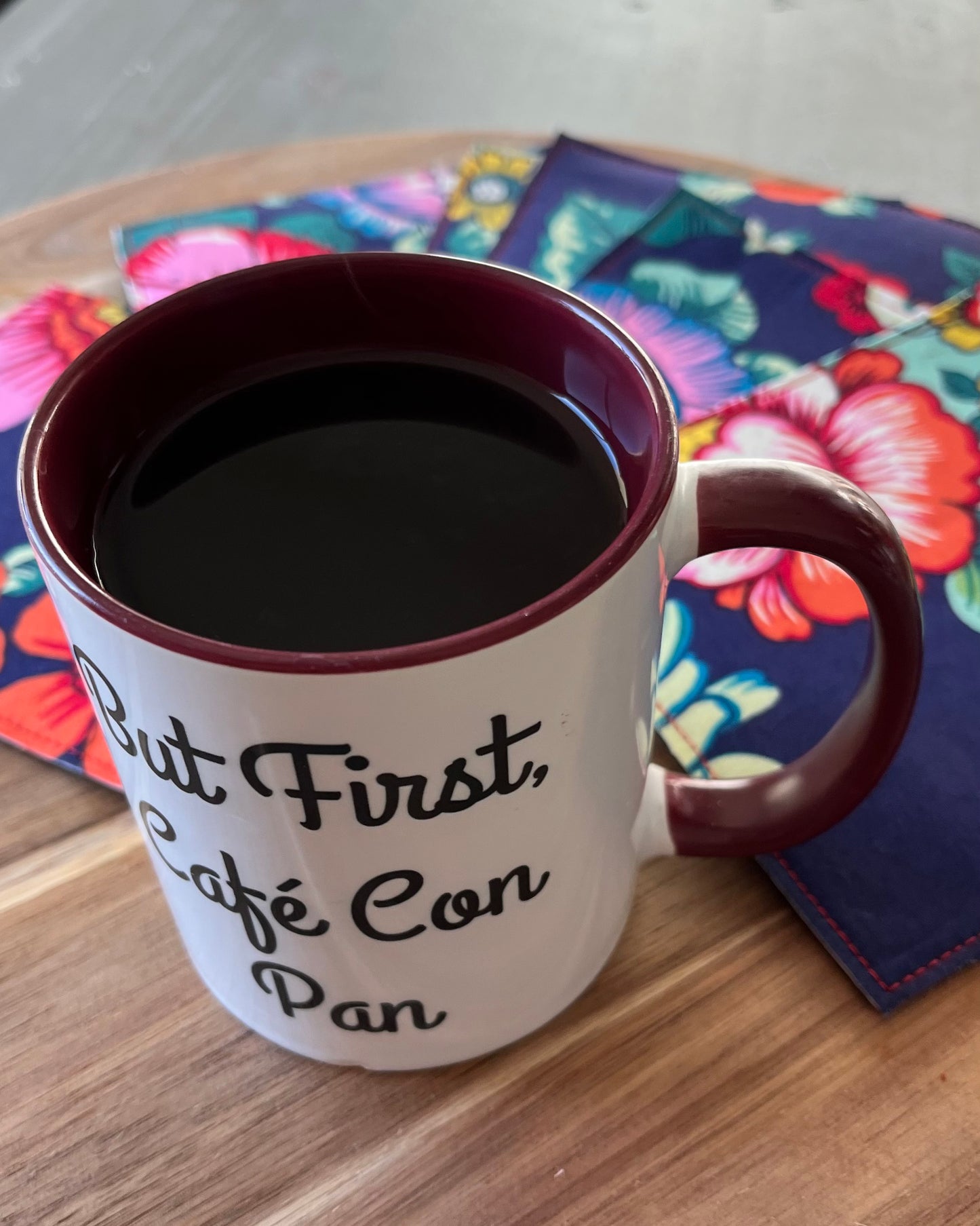 Floral Fabric Coasters