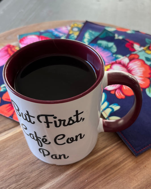 Floral Fabric Coasters