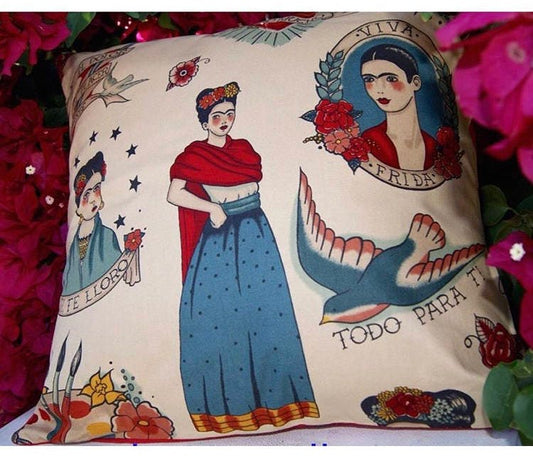 Frida decorative pillow sleeve