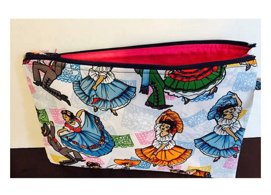 Folklórico Dancers Zipper Bag