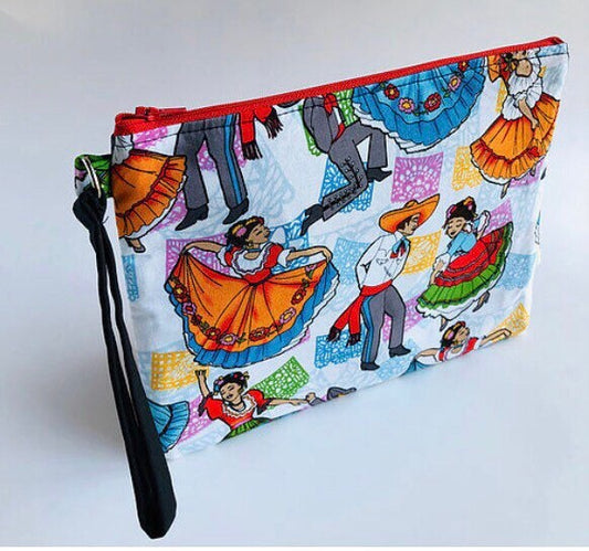 Folklórico Dancers Zipper Bag