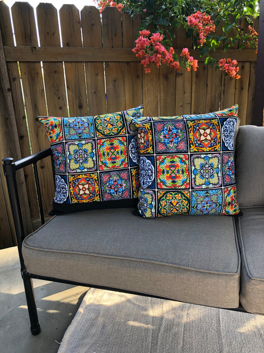 Mexican Tiles (Talavera) Decorative Pillow Sleeve
