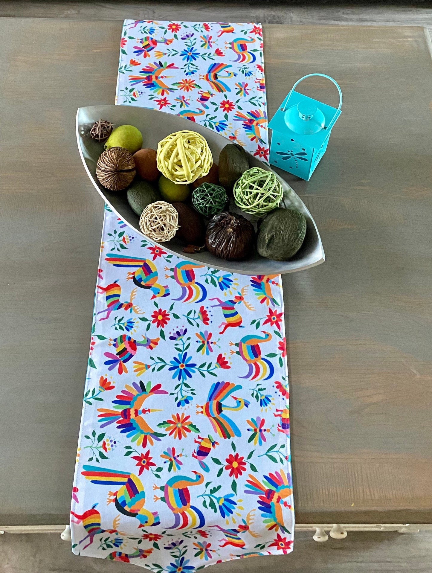 Otomi Printed Table Runner