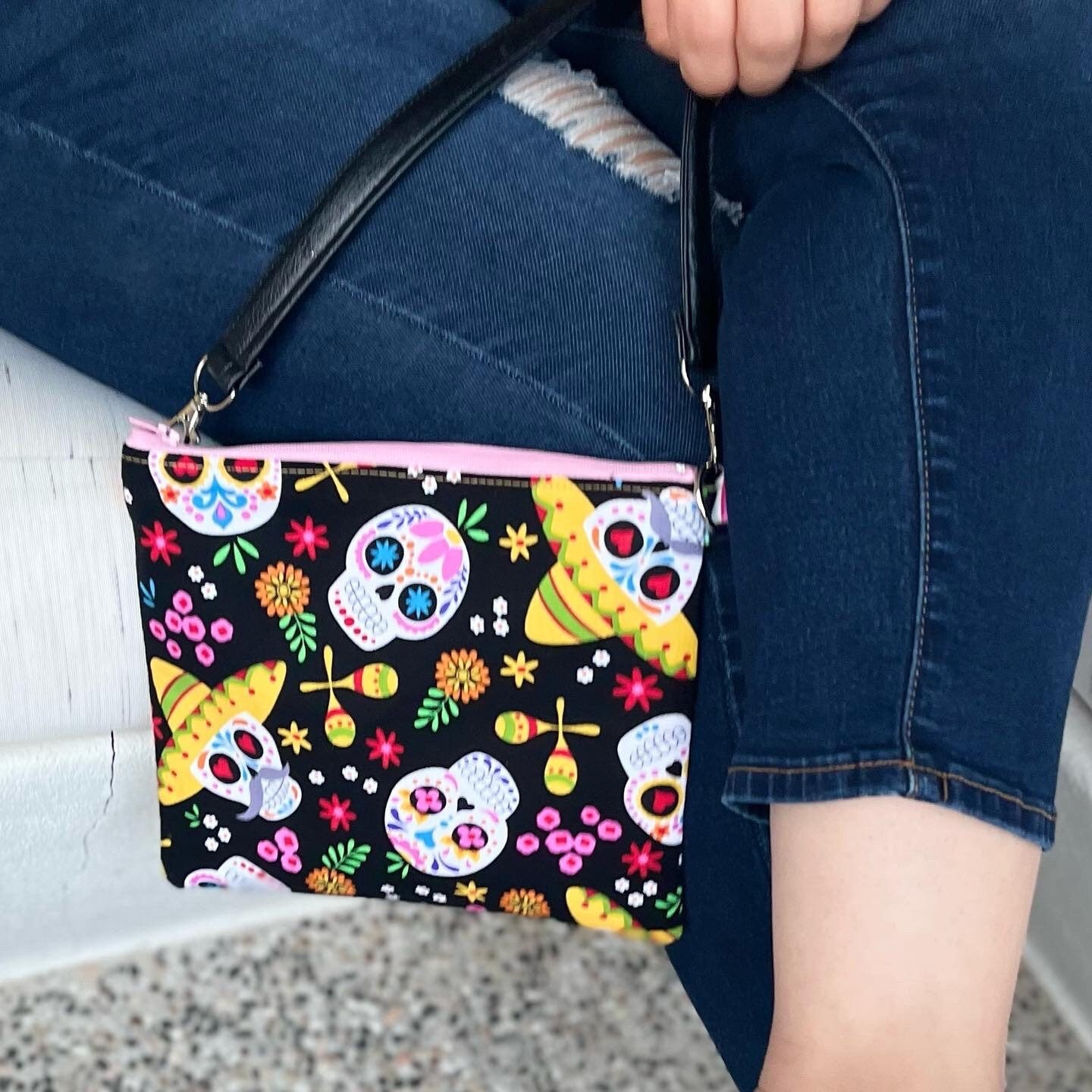 Calaveras Zipper Bag