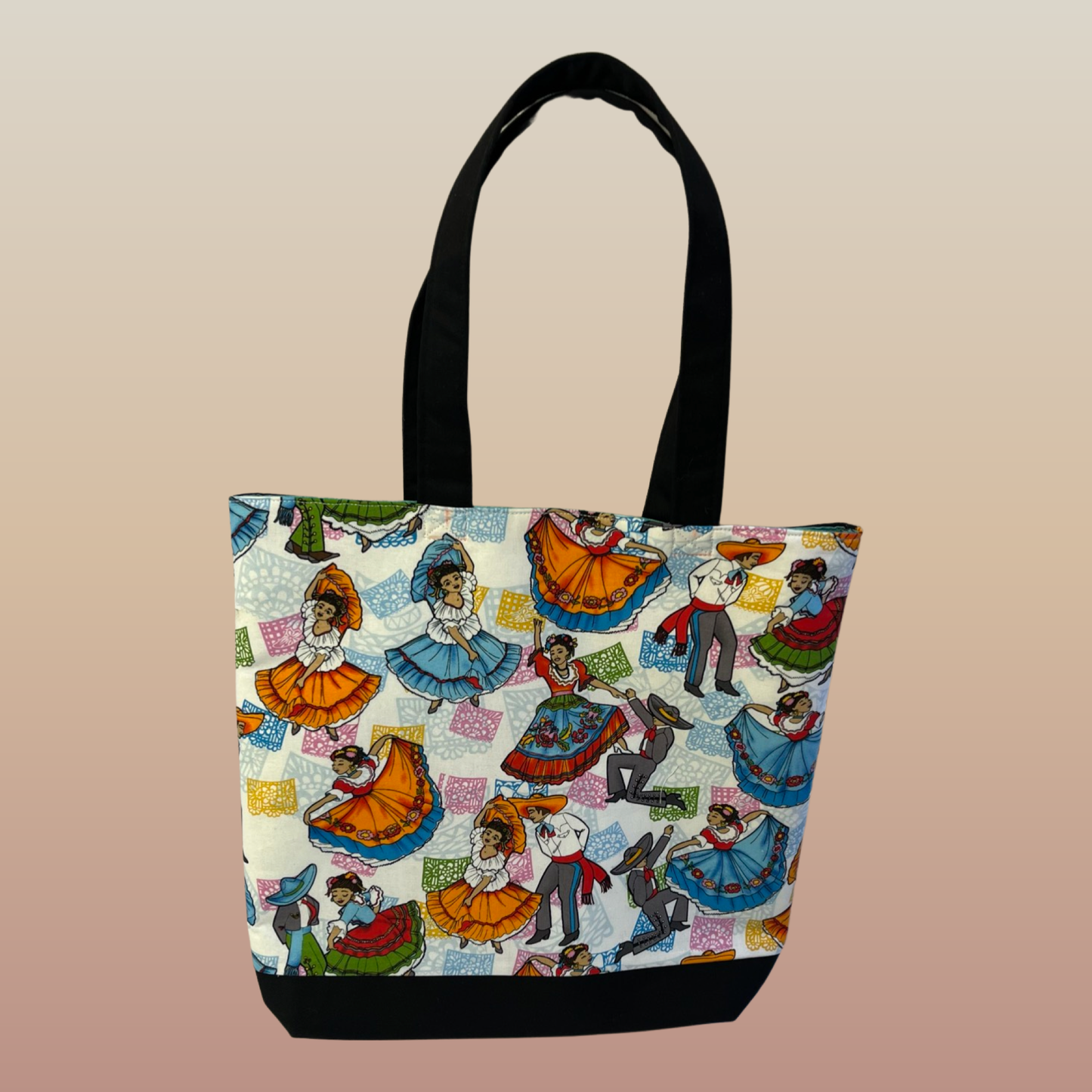 Folklorico Dancers Tote Bag