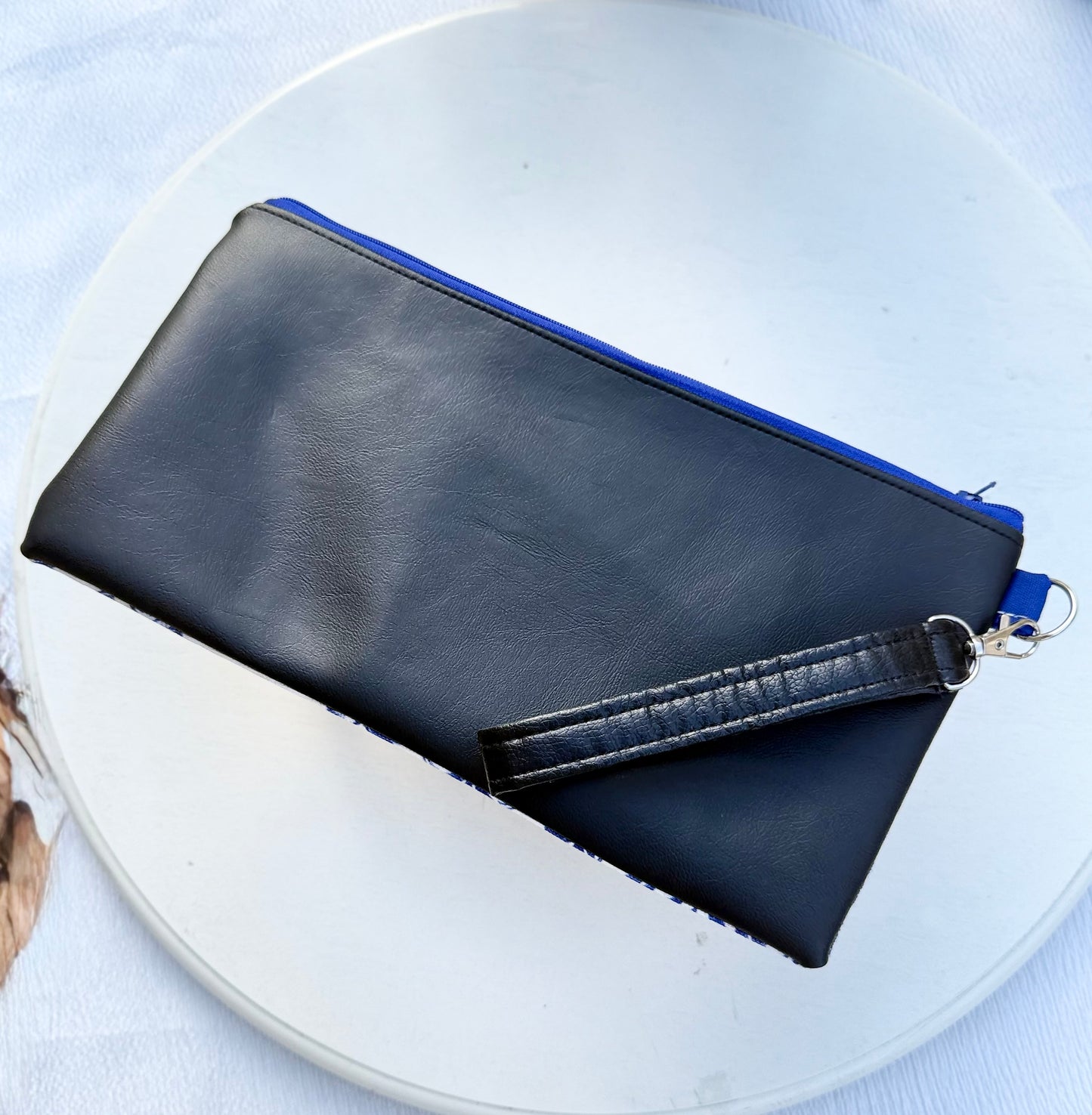 Clutch - Azul Talavera Zipper Bag