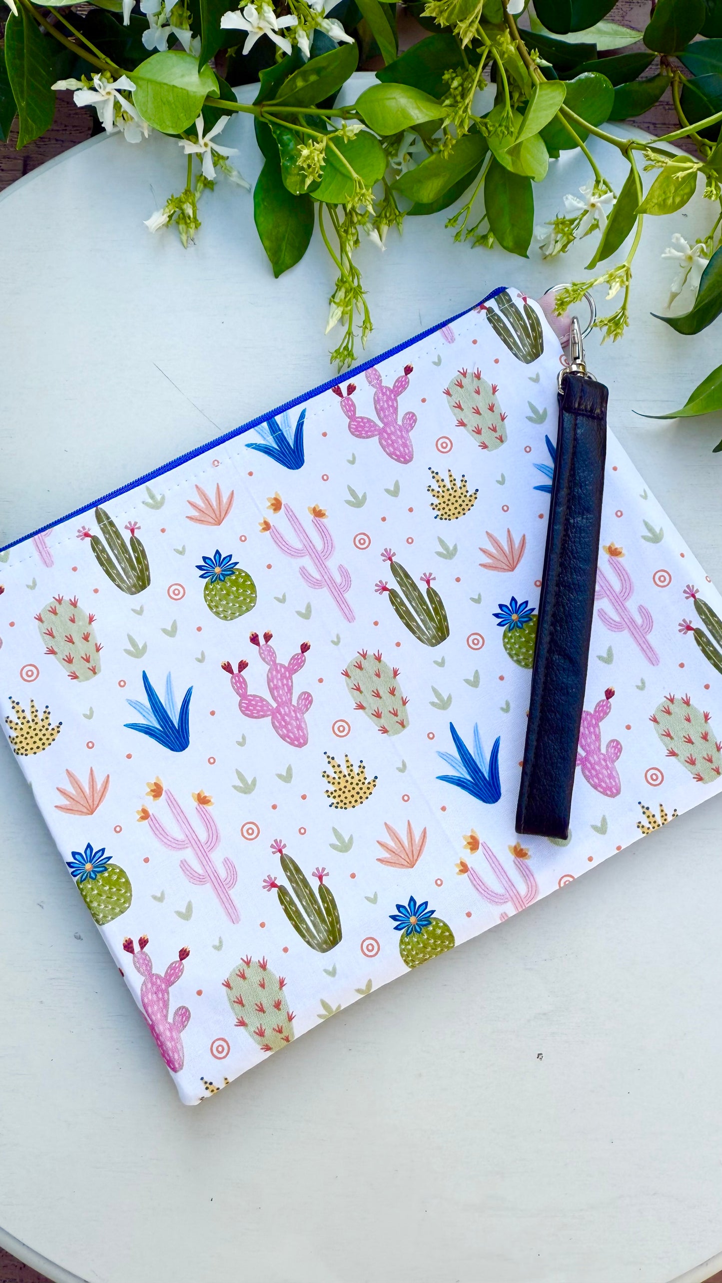 Cactus Zipper Bag