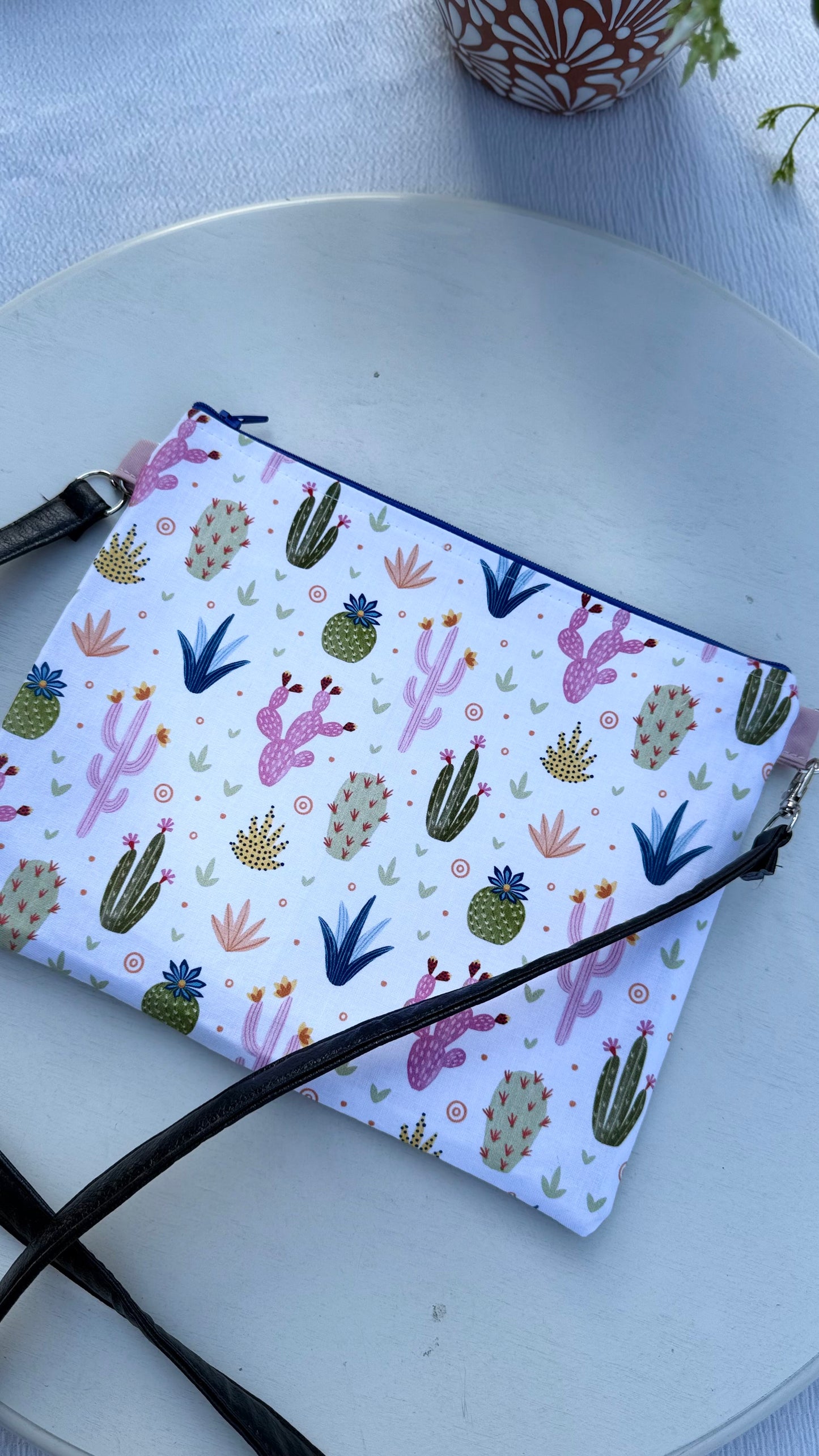 Cactus Zipper Bag