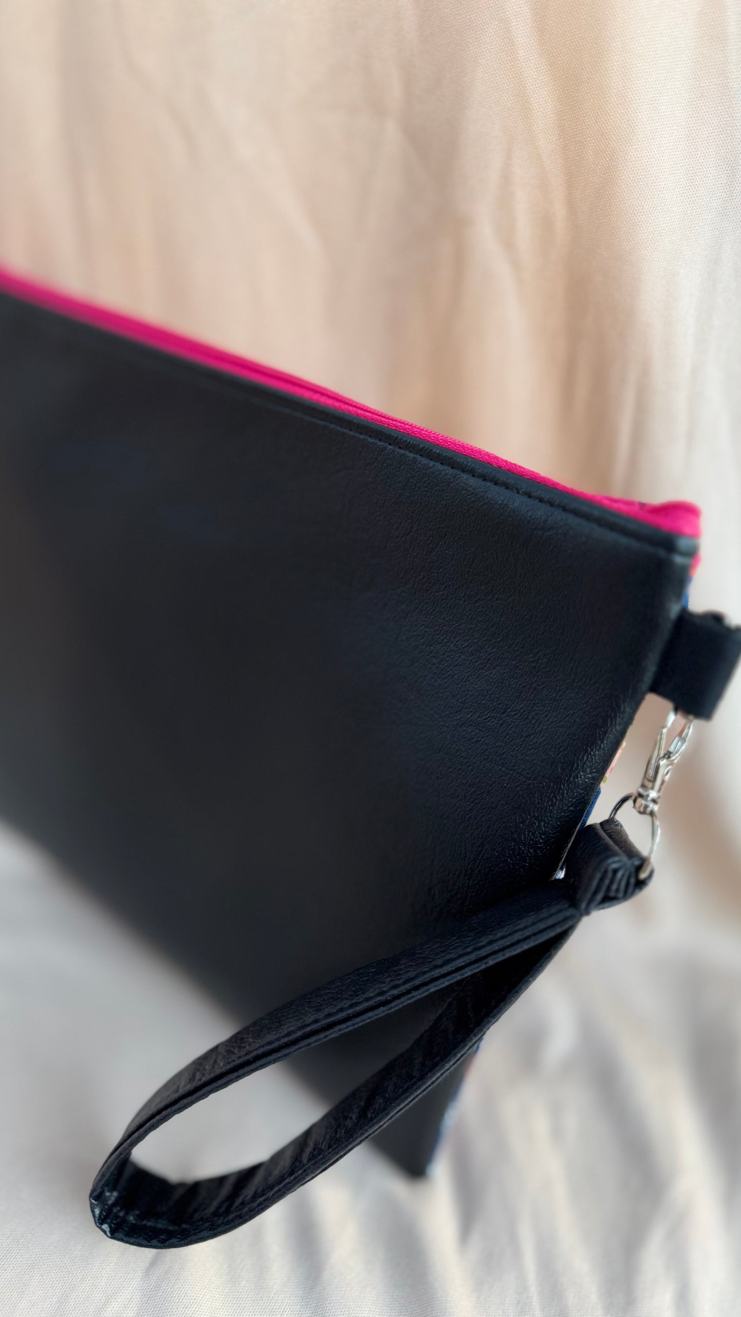 Calaveras Zipper Bag (red)