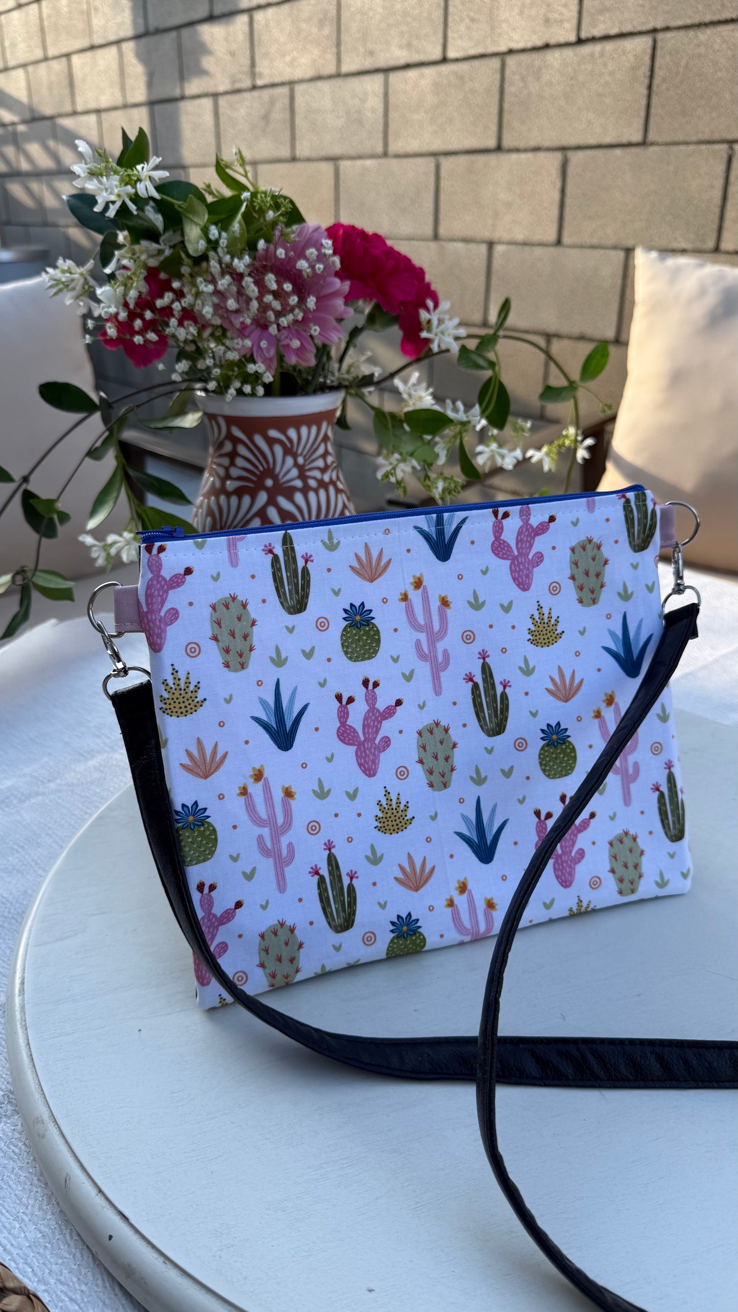 Cactus Zipper Bag
