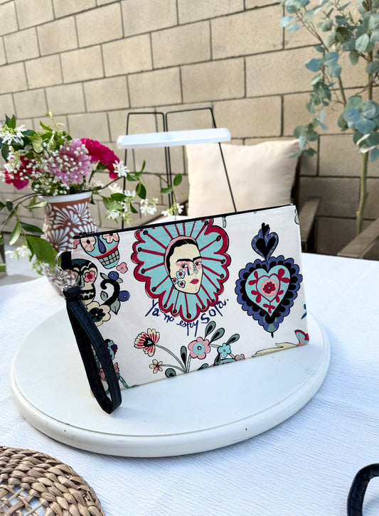 Clutch  - Frida Zipper Bag