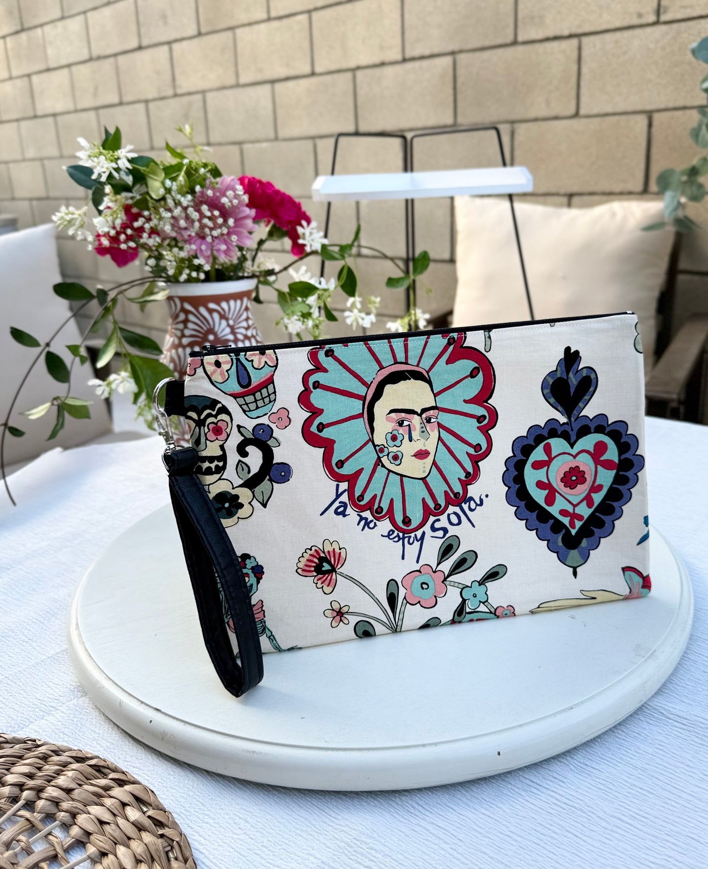 Clutch  - Frida Zipper Bag