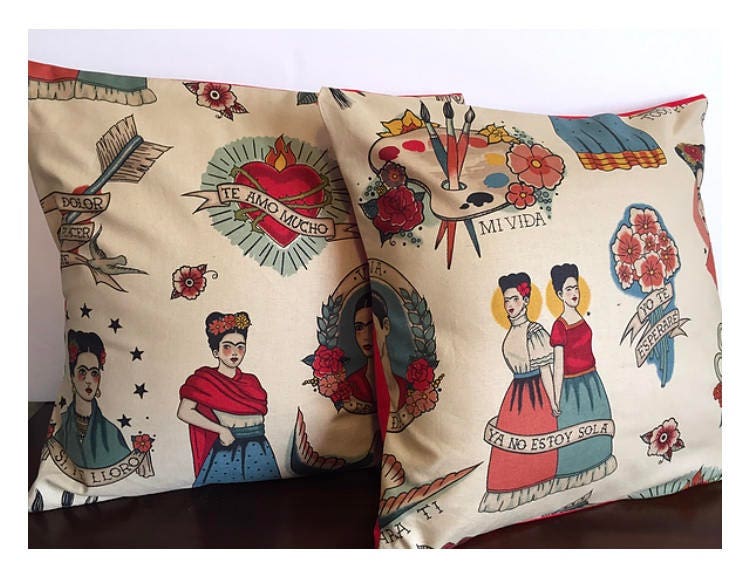 Frida decorative pillow