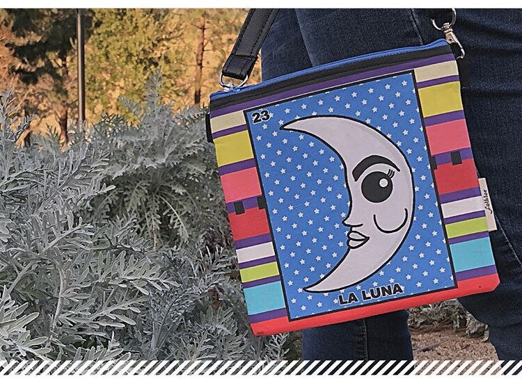 La Luna Crossbody Bag, (Loteria inspired)