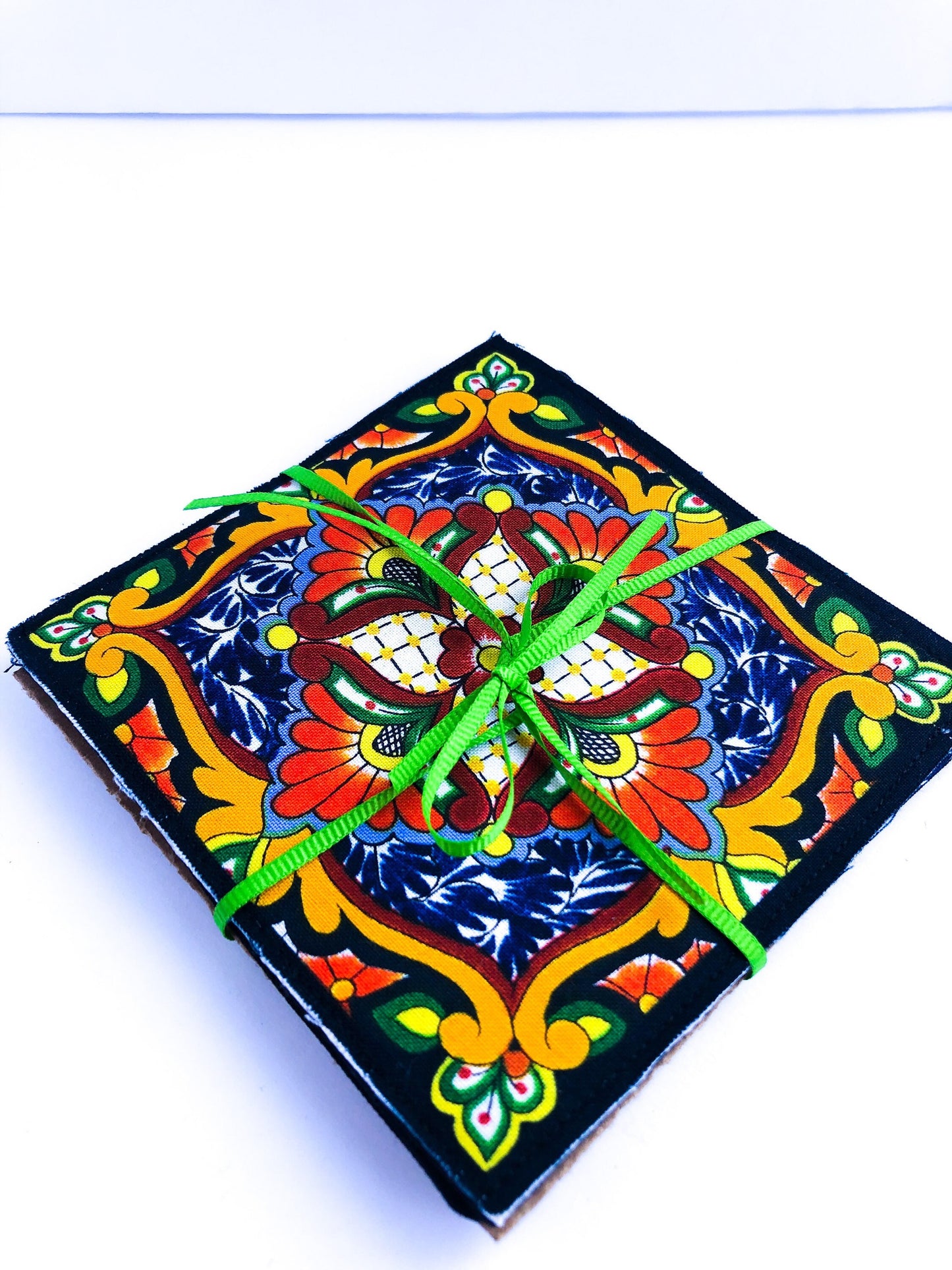 Mexican Talavera Fabric Coasters