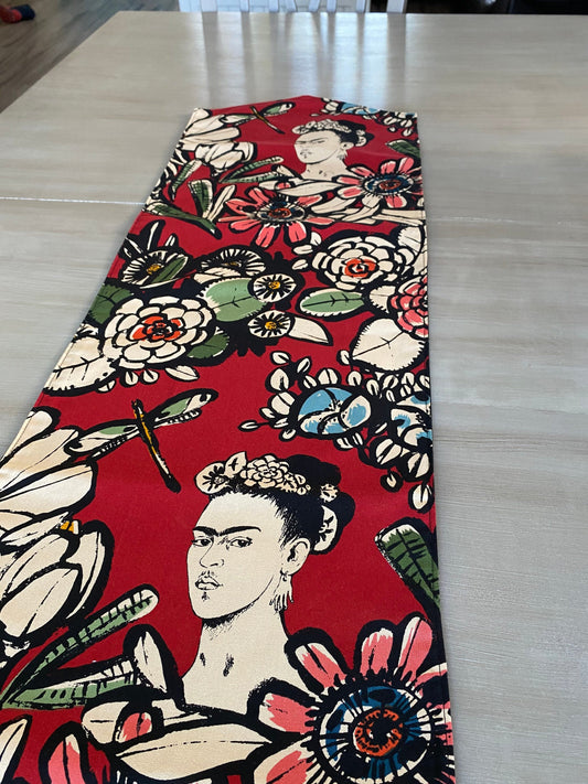 Frida Table Runner (red)