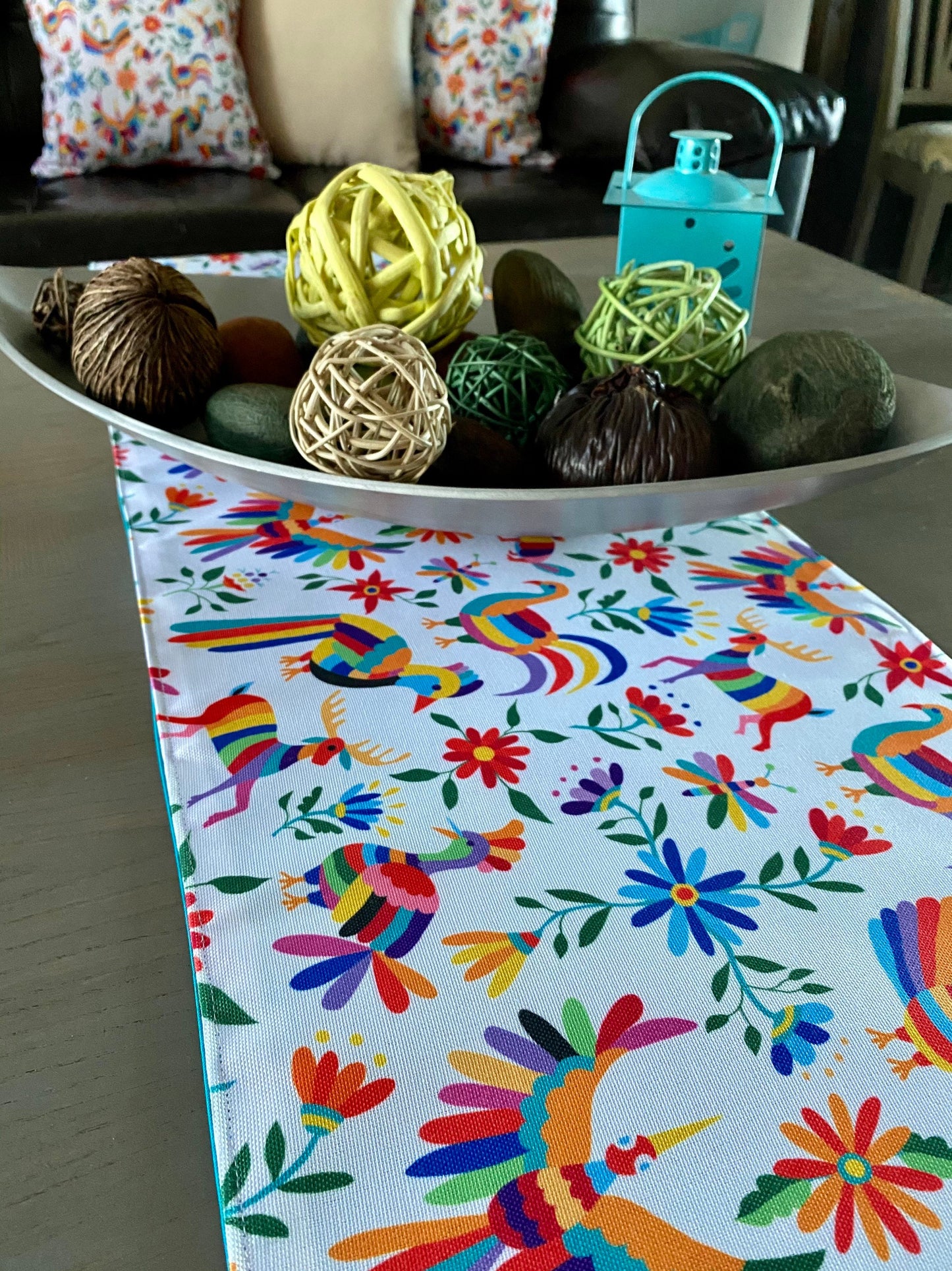 Otomi Printed Table Runner