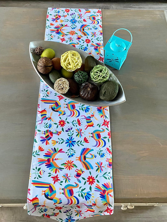 Otomi Printed Table Runner