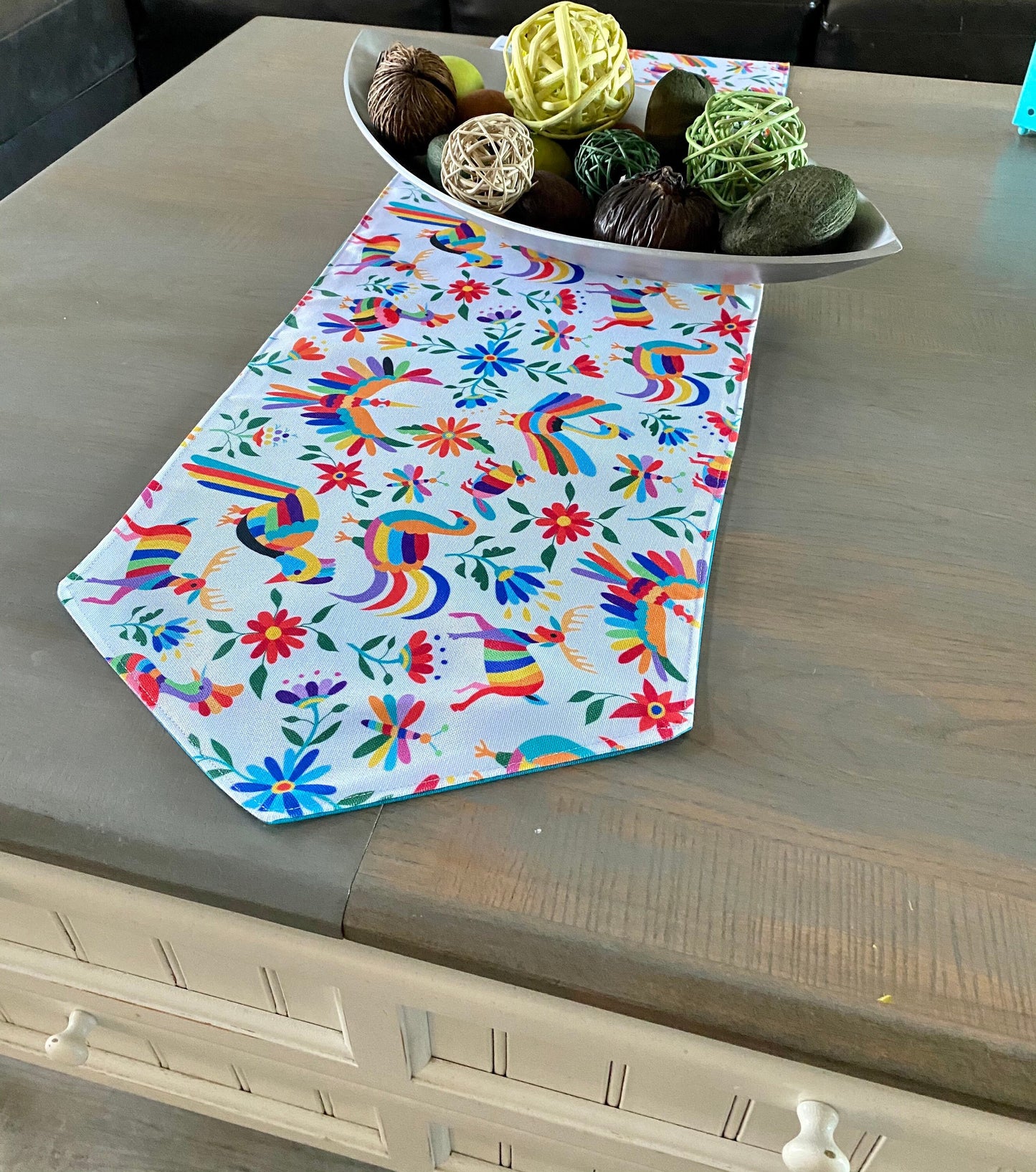 Otomi Printed Table Runner