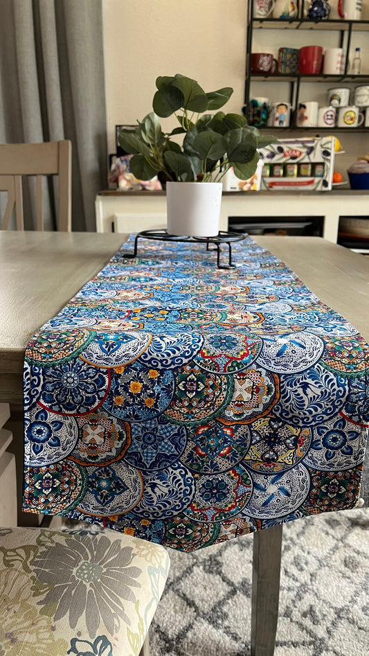 Talavera Dishware Table Runner