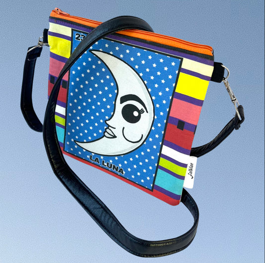 La Luna Crossbody Bag, (Loteria inspired)
