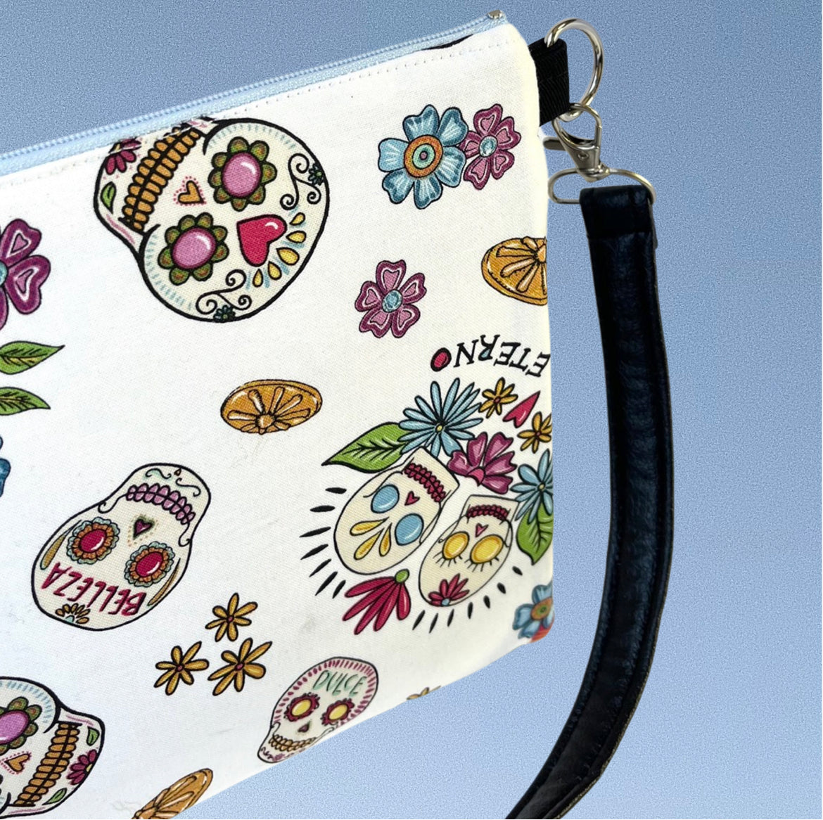 Calaveritas Zipper Bag