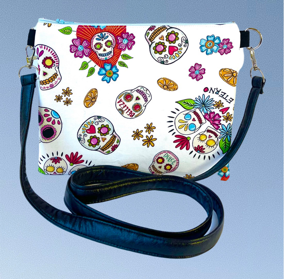 Calaveritas Zipper Bag